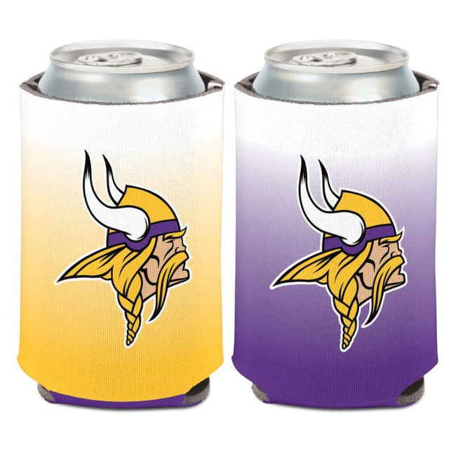 Enfriador de lata con baño de color de Minnesota Vikings, 12 oz.