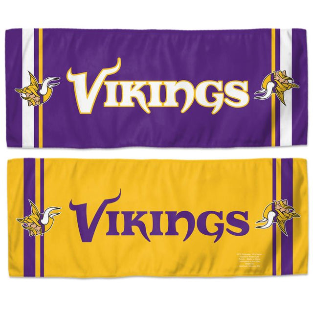 Toalla refrescante de Minnesota Vikings de 30 x 76 cm