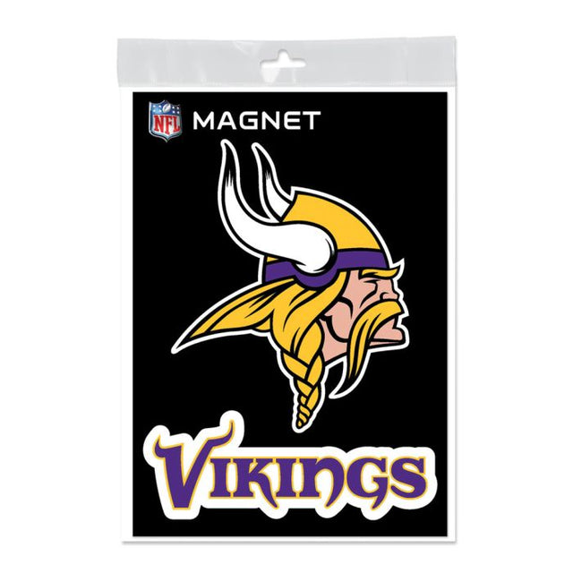 Imanes para exteriores de Minnesota Vikings de 5" x 7"