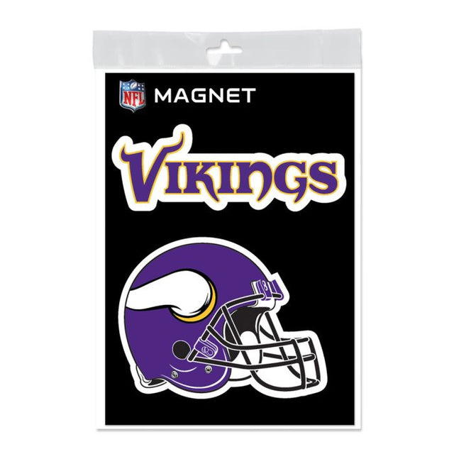 Imanes para exteriores de Minnesota Vikings de 5" x 7"