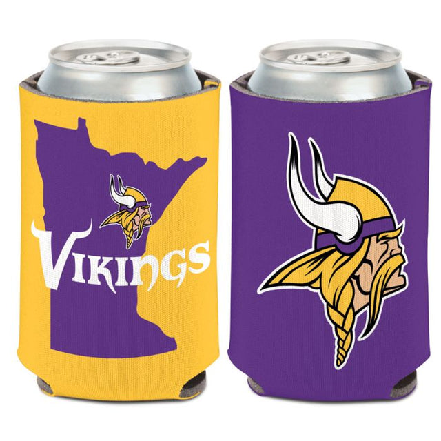 Enfriador de lata STATE SHAPE de Minnesota Vikings, 12 oz.