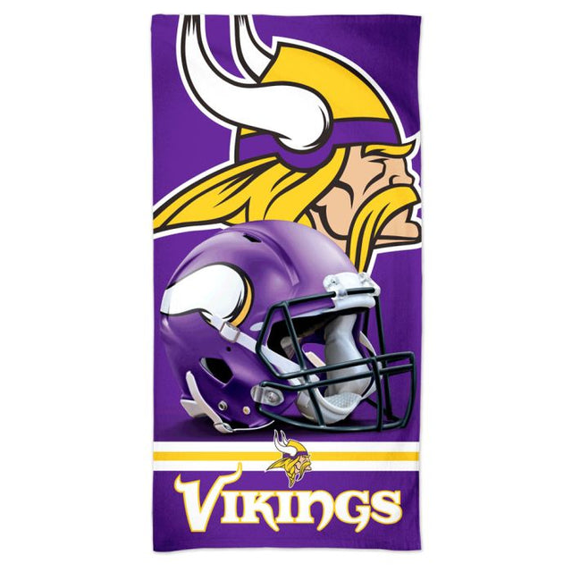 Toalla de playa Spectra de Minnesota Vikings de 30" x 60"