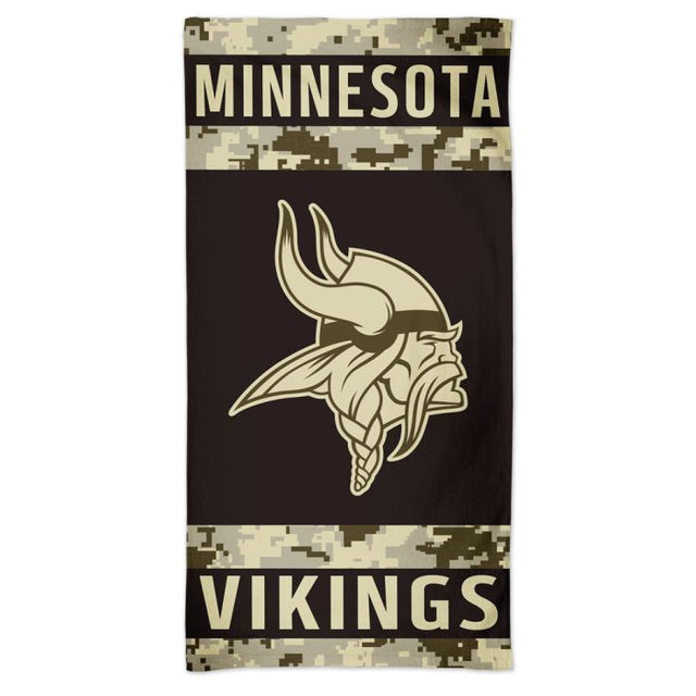 Toalla de playa Spectra de edición estándar de Minnesota Vikings de 30" x 60"