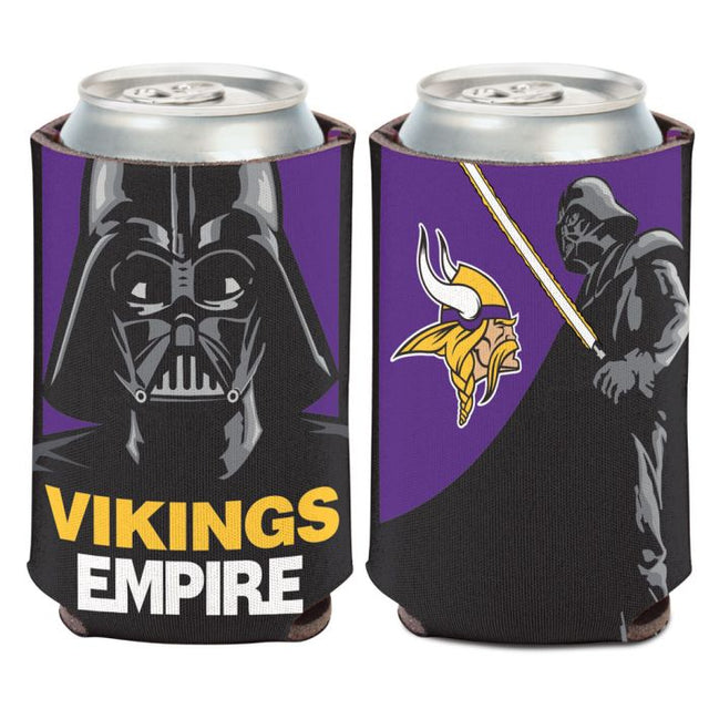 Enfriador de lata Minnesota Vikings / Star Wars Darth Vader de 12 oz.