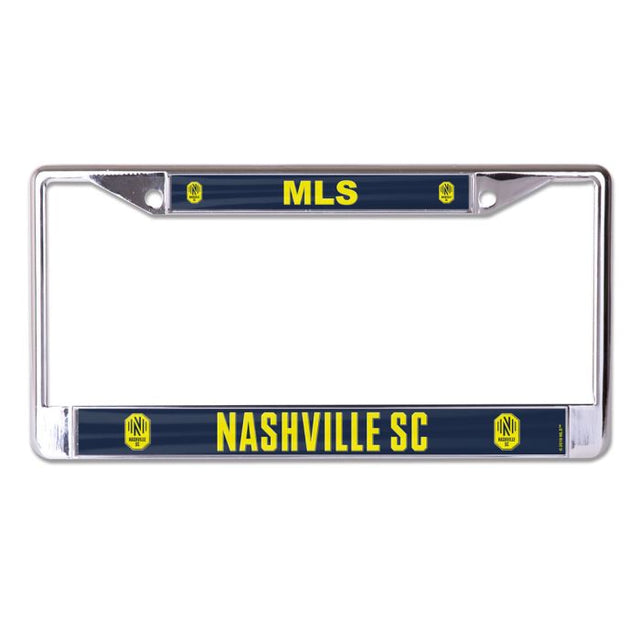 Nashville SC Lic Plt Frame S/L Printed