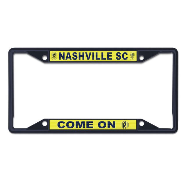 Nashville SC SLOGAN: COME ON Lic Plt Frame S/S