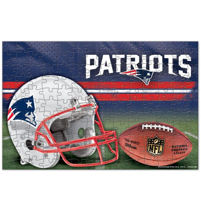 Rompecabezas de 150 piezas de los New England Patriots en caja