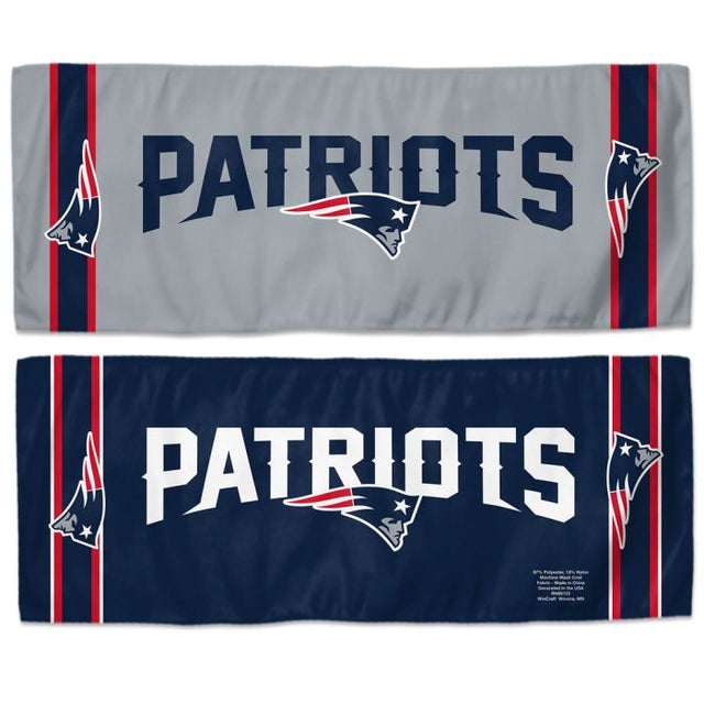 Toalla refrescante de los New England Patriots de 30 x 76 cm