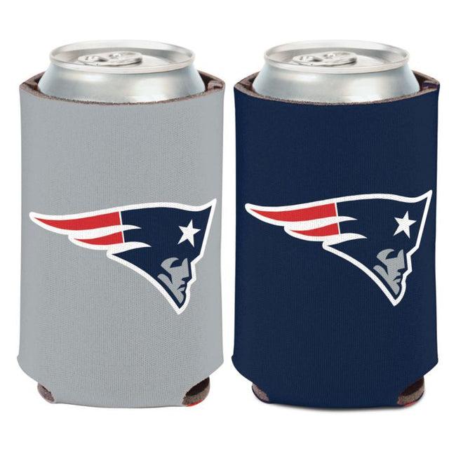 Enfriador de lata con el logotipo de los New England Patriots, 12 oz.