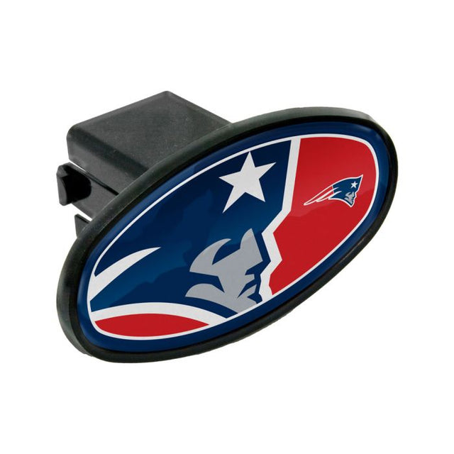 Receptor de enganche MEGA ovalado de 2" de los New England Patriots