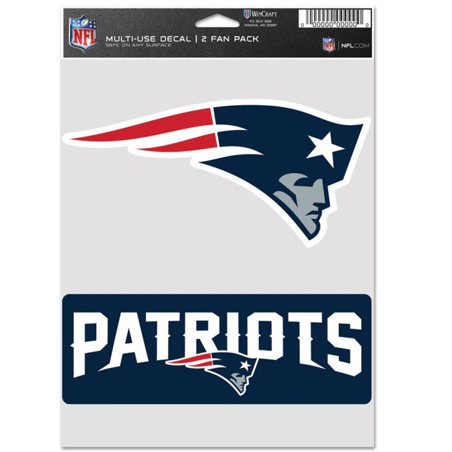 Paquete multiusos para dos fanáticos de los New England Patriots