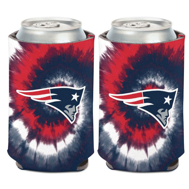 Enfriador de lata con teñido anudado de los New England Patriots, 12 oz.