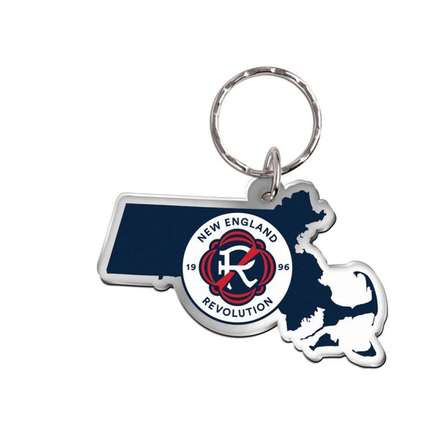 New England Revolution Keychain Freeform