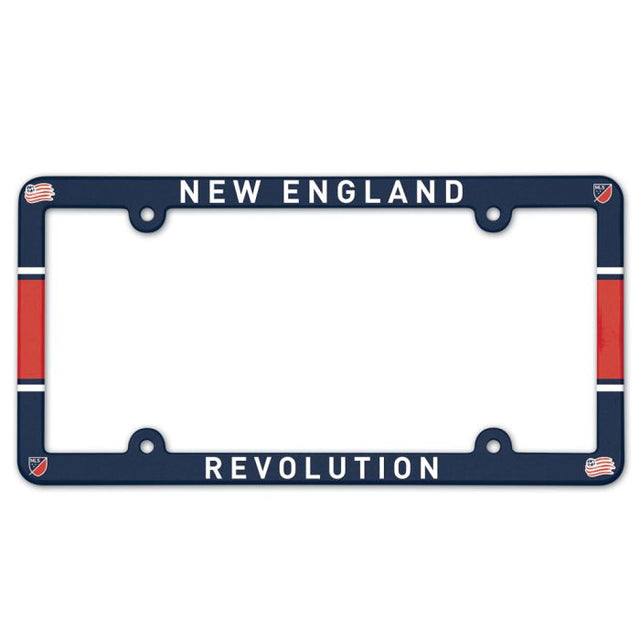 New England Revolution Lic Plate Frame Full Color