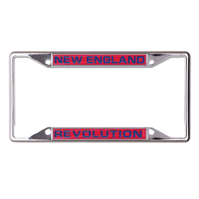 New England Revolution Lic Plt Frame S/S Printed