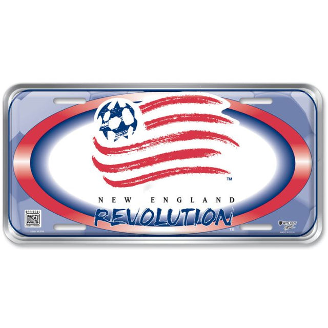 New England Revolution License Plate