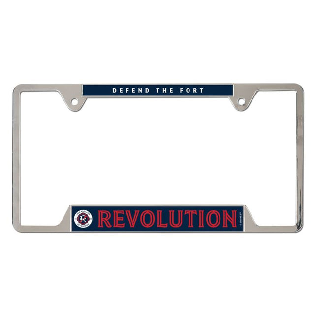 New England Revolution Metal License Plate Frame
