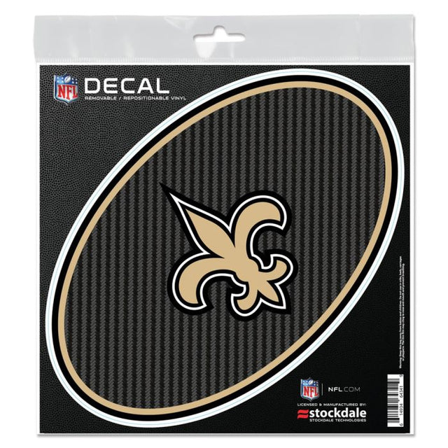 New Orleans Saints CARBON All Surface Decal 6" x 6"