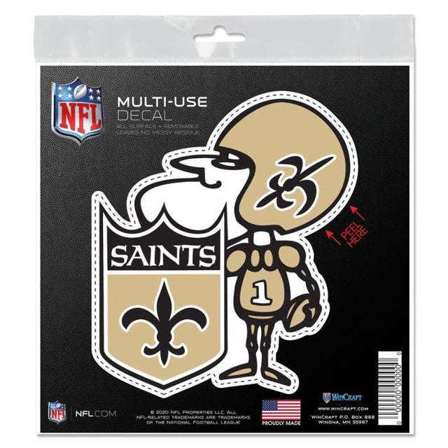 New Orleans Saints / Classic Logo All Surface Decal 6" x 6"