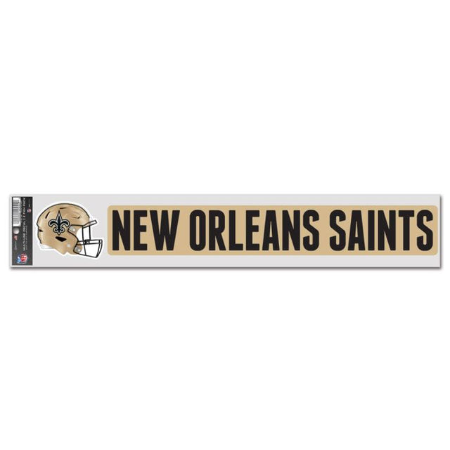 New Orleans Saints Fan Decals 3" x 17"