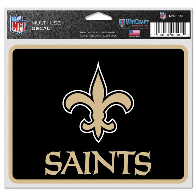 New Orleans Saints Fan Decals 5" x 6"