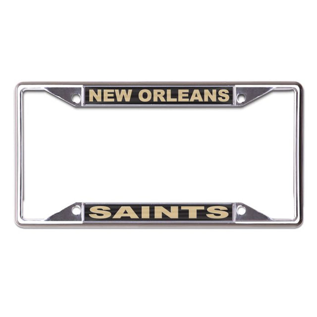 New Orleans Saints Lic Plt Frame S/S Printed