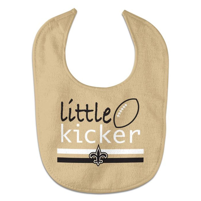 Babero para bebé All Pro Little Kicker de los New Orleans Saints