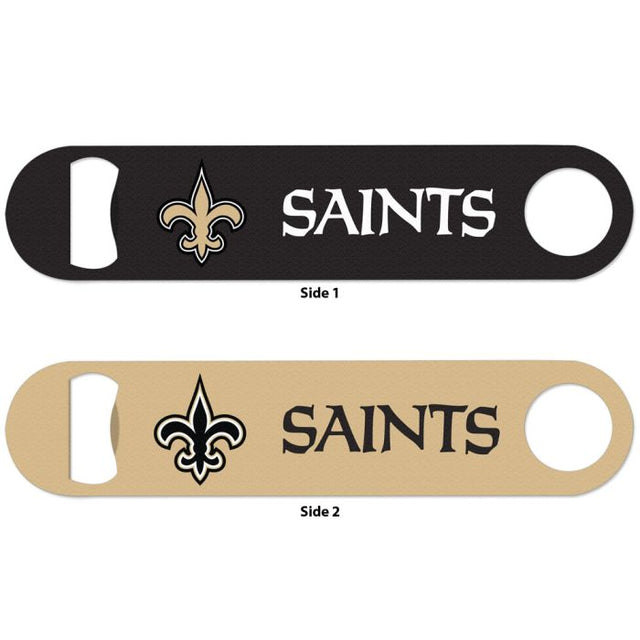 New Orleans Saints Metal Bottle Opener 2 Sided