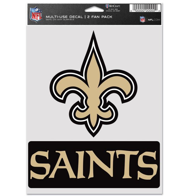 New Orleans Saints Multi Use 2 Fan Pack