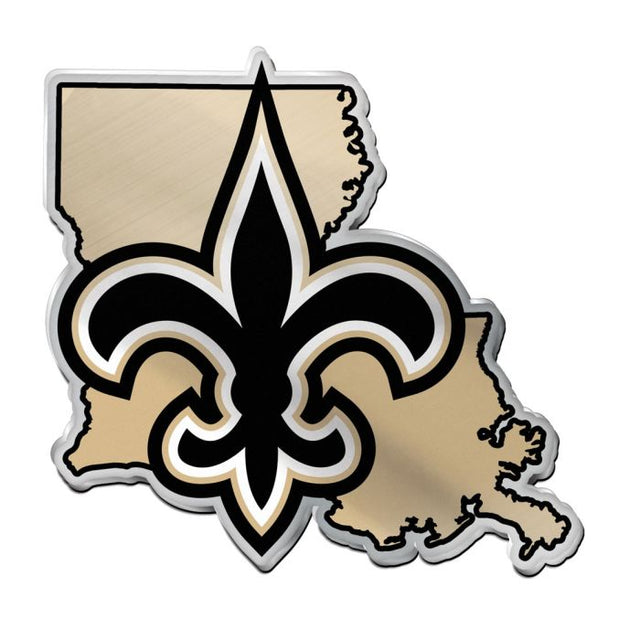 Emblema acrílico para automóvil de los New Orleans Saints STATE