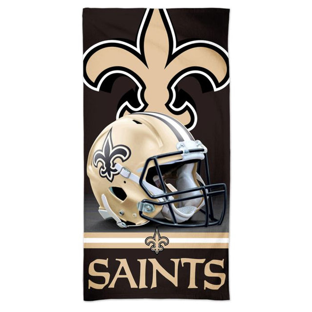 Toalla de playa Spectra de los New Orleans Saints de 30" x 60"