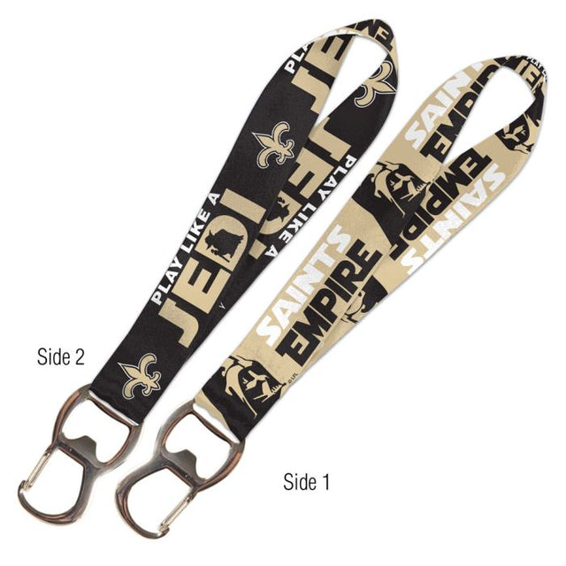 New Orleans Saints / Star Wars Yoda & Vader Keystrap Bottle Opener