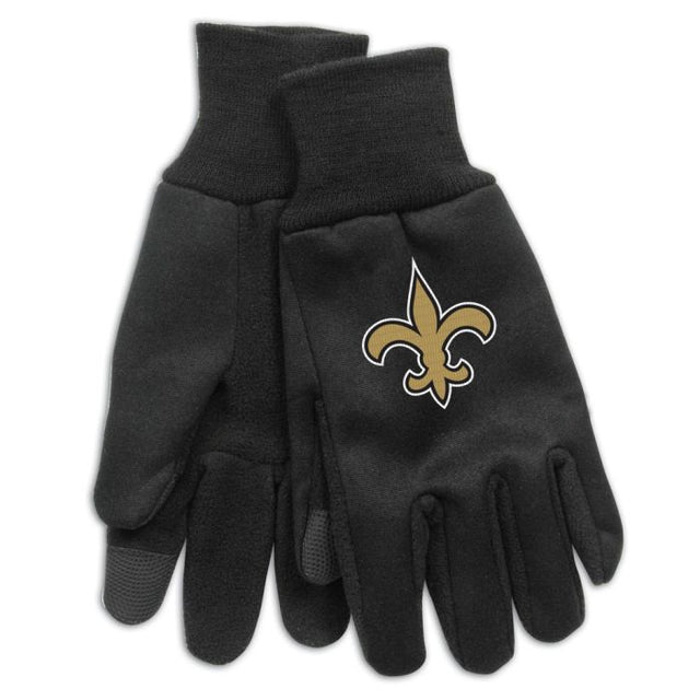 Guantes tecnológicos New Orleans Saints de 9 oz.