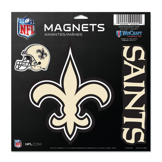 New Orleans Saints Vinyl Magnet 11" x 11"