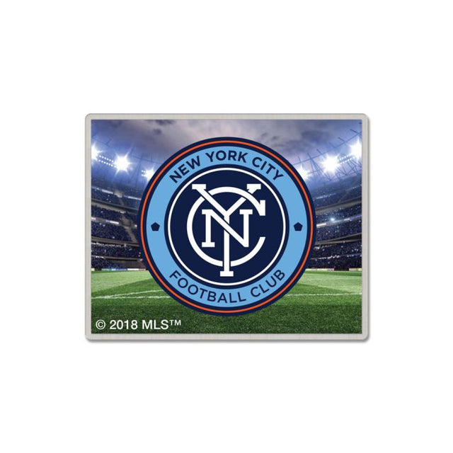 New York City FC Collector Pin Jewelry Card