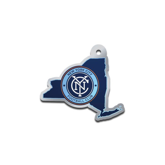 New York City FC Keychain Freeform
