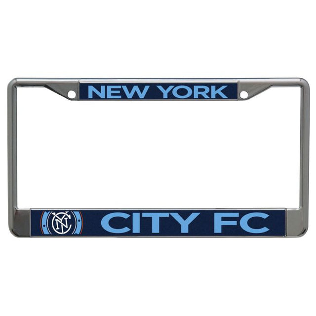 New York City FC Lic Plt Frame S/L Printed