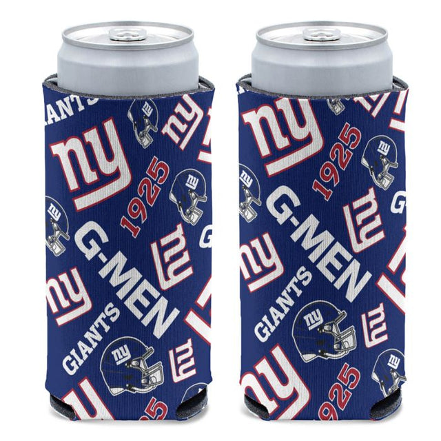New York Giants 12 oz Slim Can Cooler