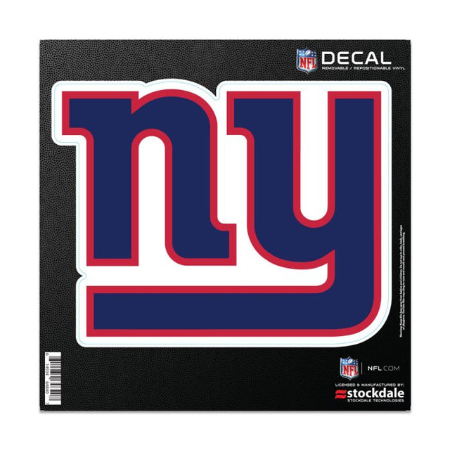 Calcomanía para todas las superficies de los New York Giants, 6" x 6"