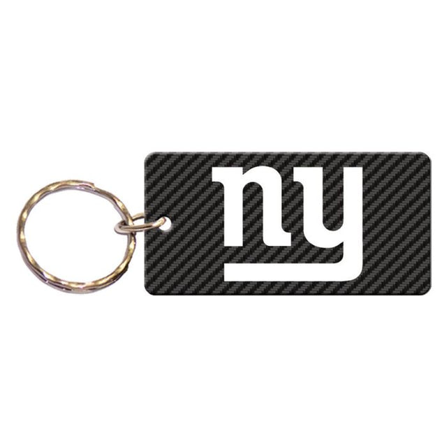 Llavero rectangular CARBON de los New York Giants