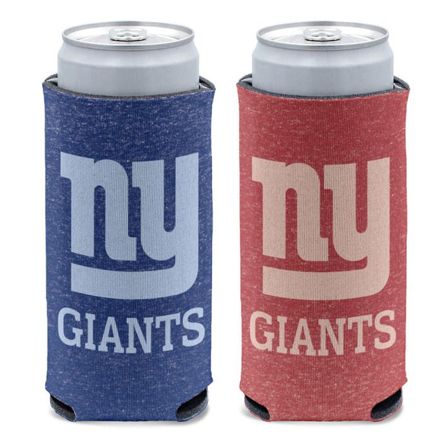 New York Giants COLORED HEATHER 12 oz Slim Can Cooler