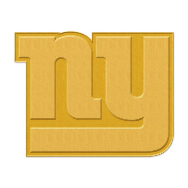 Tarjeta de joyería con pin esmaltado de colección de los New York Giants