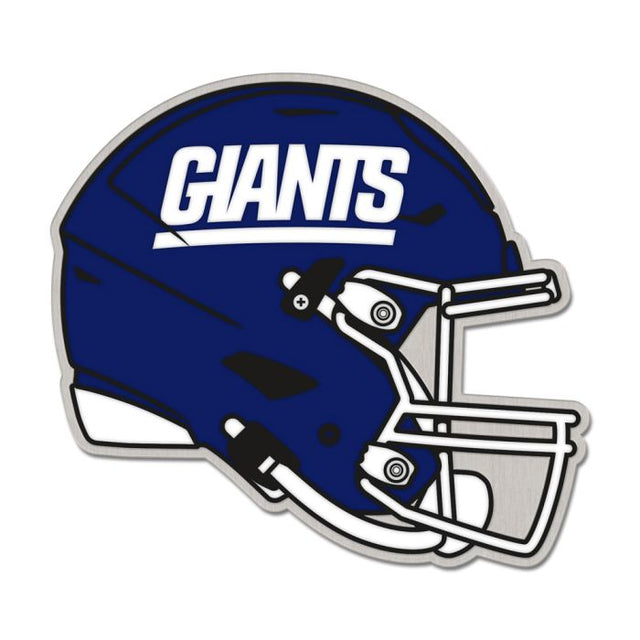 Tarjeta de joyería con pin esmaltado de colección de los New York Giants