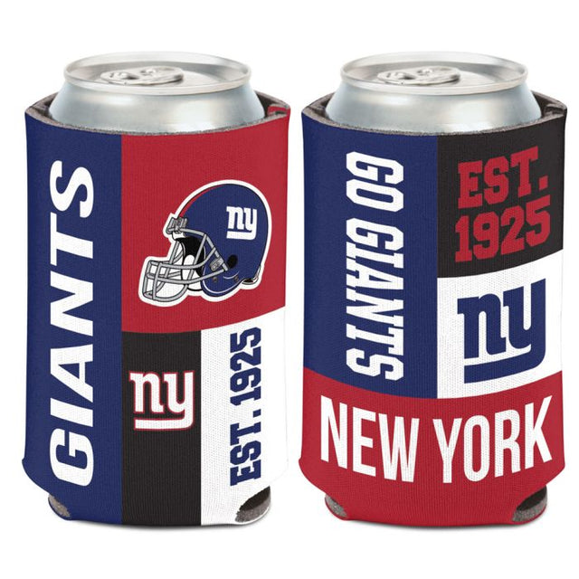 New York Giants Color Block Can Cooler 12 oz.