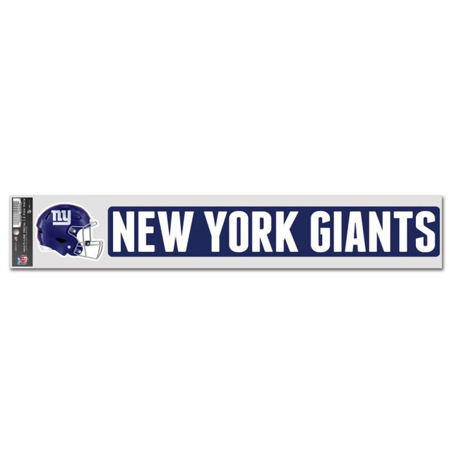 New York Giants Fan Decals 3" x 17"