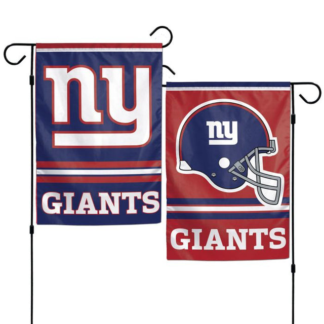 New York Giants Garden Flags 2 sided 12.5" x 18"