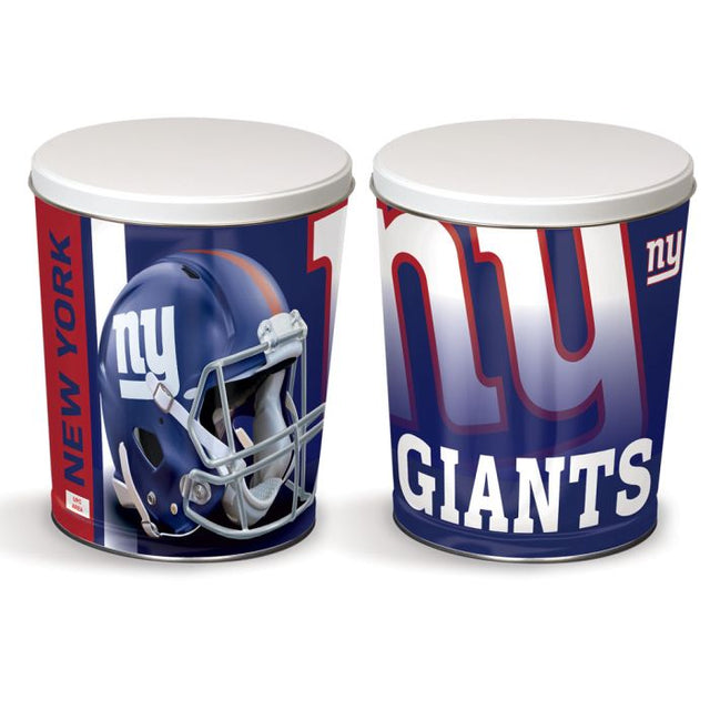 Lata de regalo cónica de 3 galones de los New York Giants