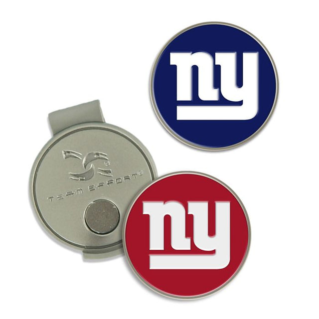 Clip para gorra y marcadores de los New York Giants