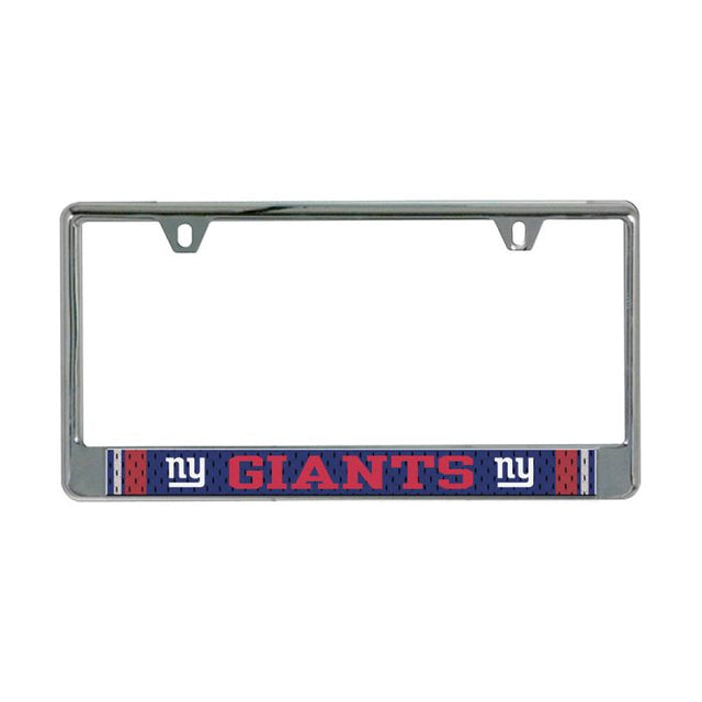 Marco para placa de matrícula de la camiseta de los New York Giants impreso en B/O