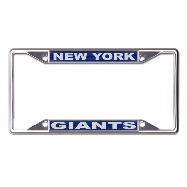 New York Giants Lic Plt Frame S/S Printed
